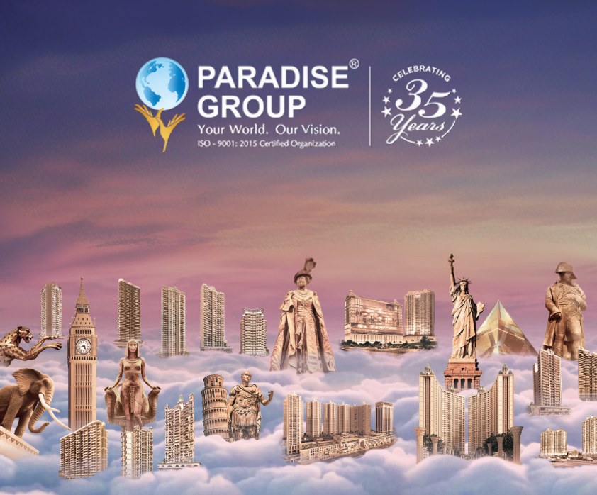 Paradise Group, celebrating 35 years: its landmark towers standing among world monuments above the clouds